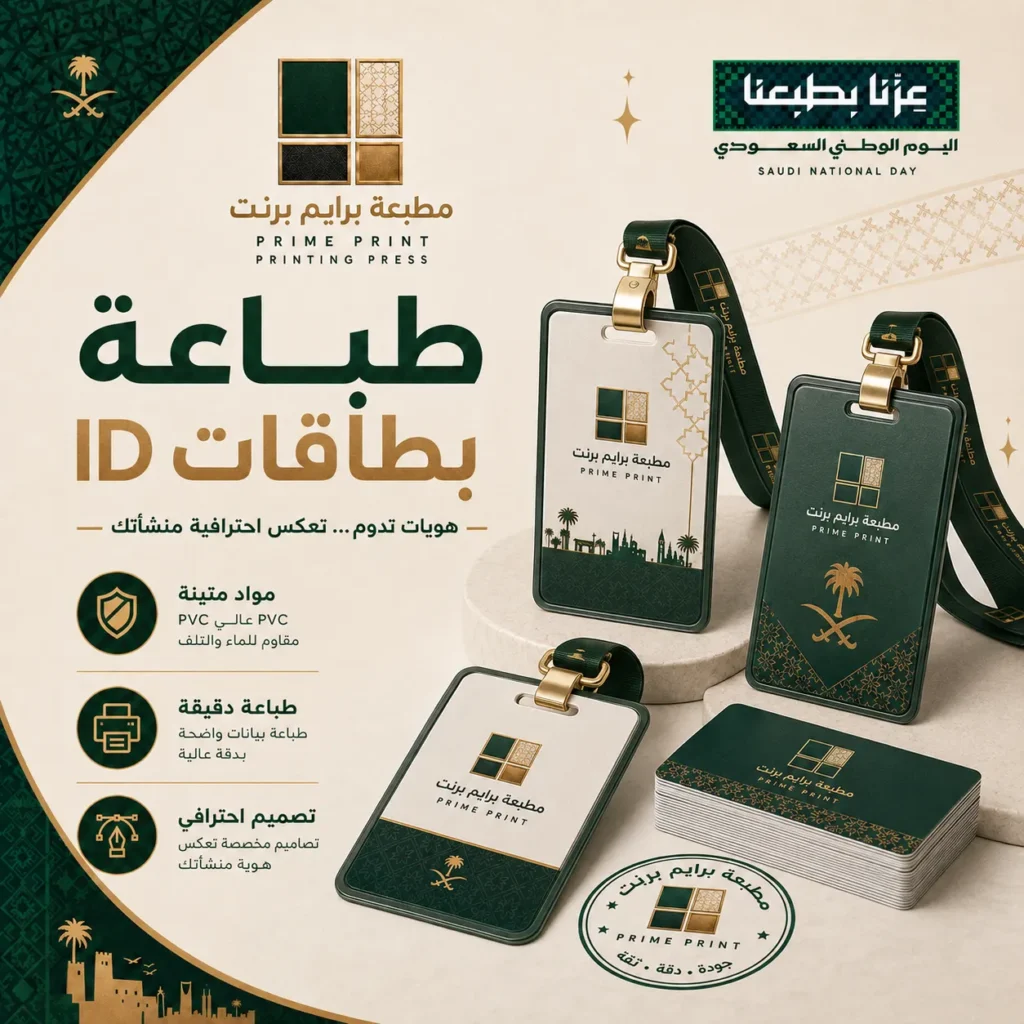 طباعة بطاقات iD